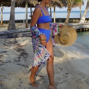 EVERYTHING BUT WATER TOE DYE PAREO